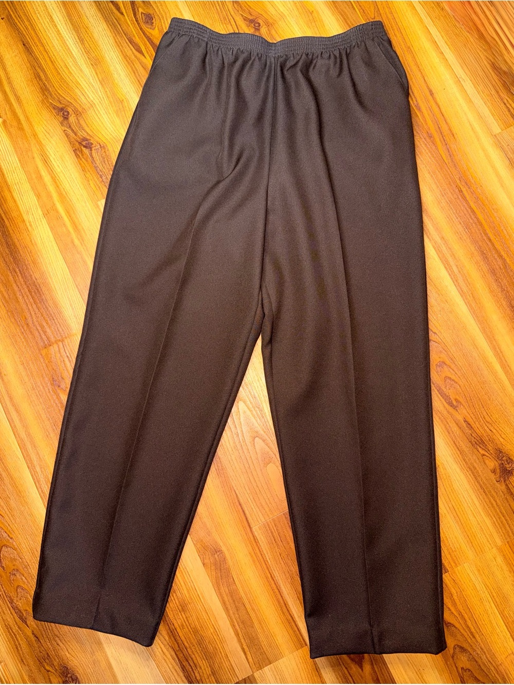 Vintage Alfred Dunner Brown Pull-On Dress Pants